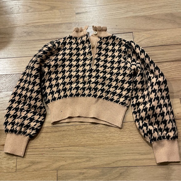 Janie and Jack Houndstooth Sweater - Picture 5 of 5